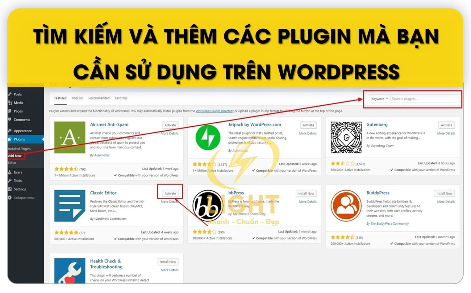 Plugin và những điều cần lưu ý Plugin khi xây dựng website bằng WordPress