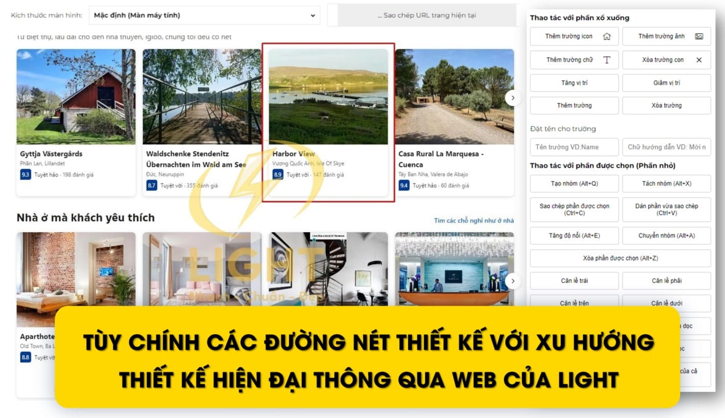 Hiện đại và chuyên nghiệp để thu hút