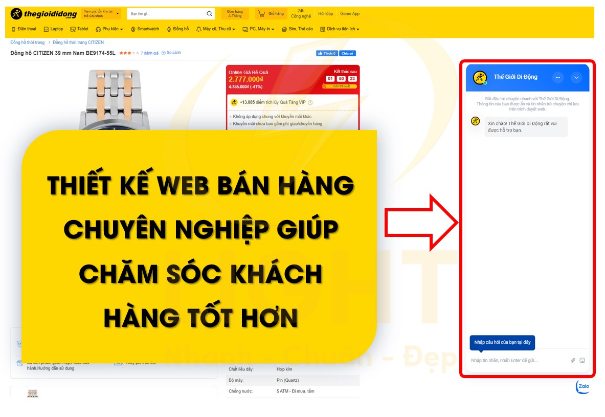 Kinh doanh thiếu web khiến khó tiếp cận khách hàng để mở rộng thị trường 