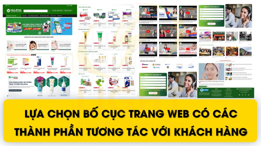 Lựa chọn hình thức web ngay từ đầu