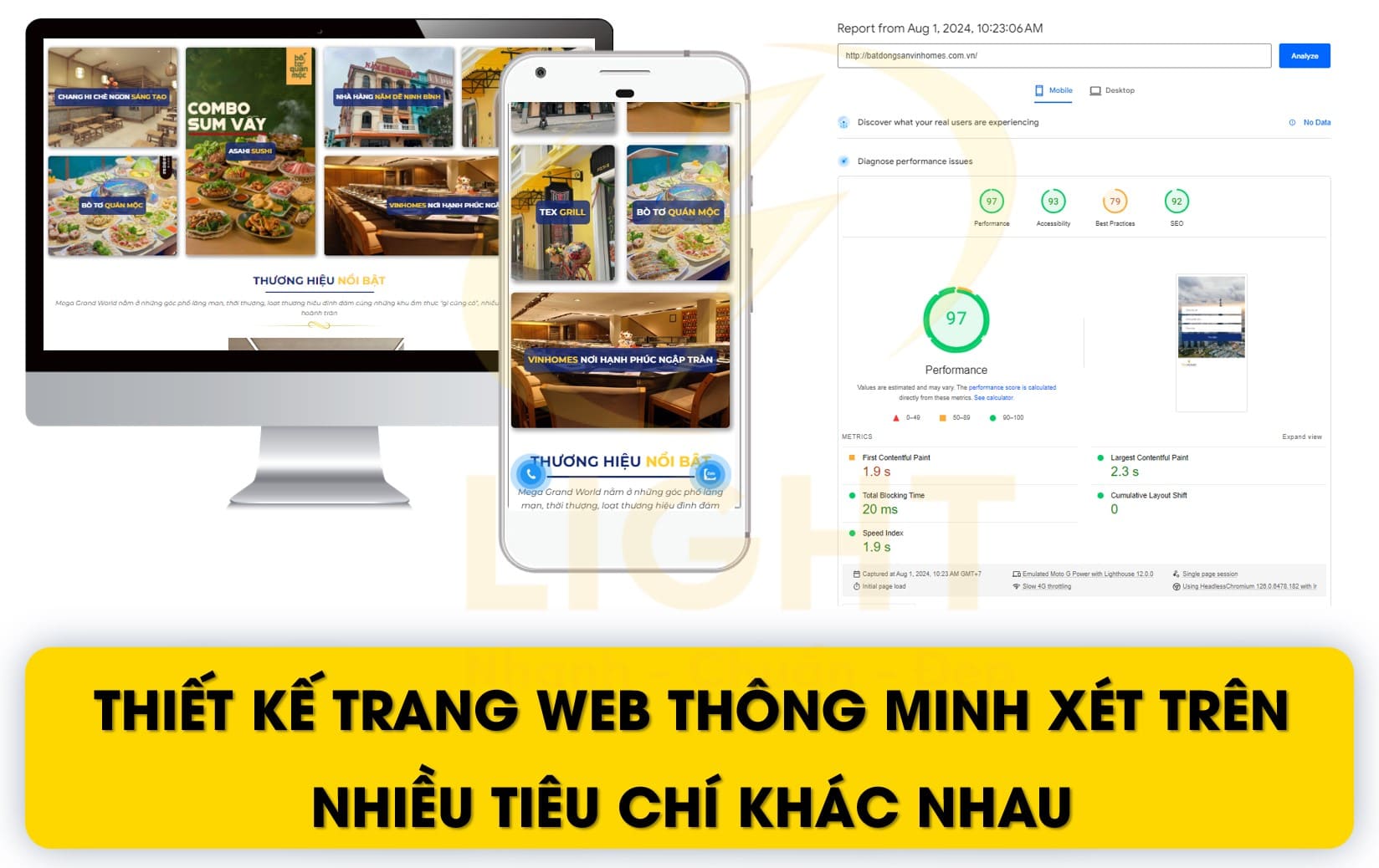 Thiết kế trang web chuyên nghiệp phải bán được hàng