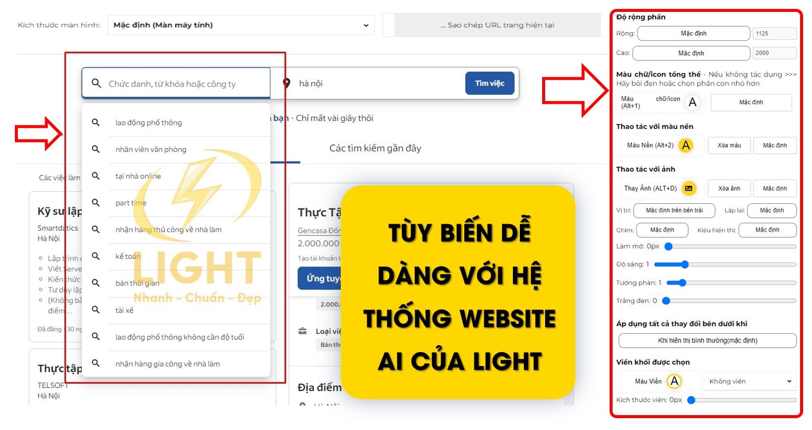 Dễ dàng tạo web dù không biết code