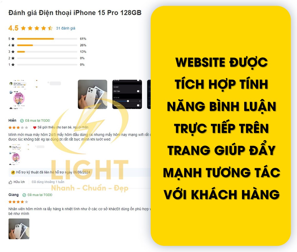 Nền tảng web đa dạng tính năng