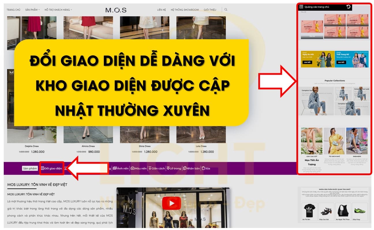 Trang web gắn liền sự uy tín với chính sách bảo hành hỗ trợ