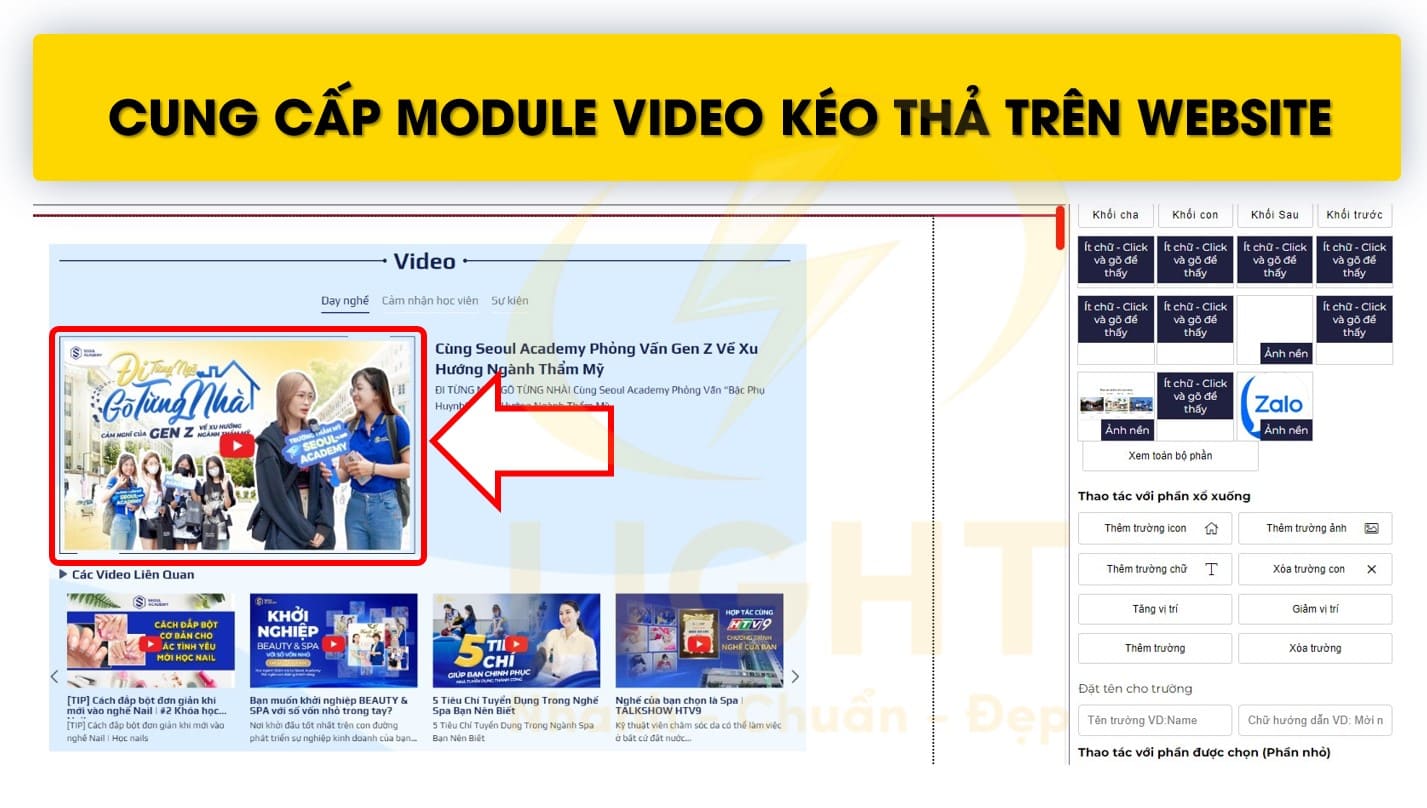 Thiết kế web spa với mức giá hợp lý