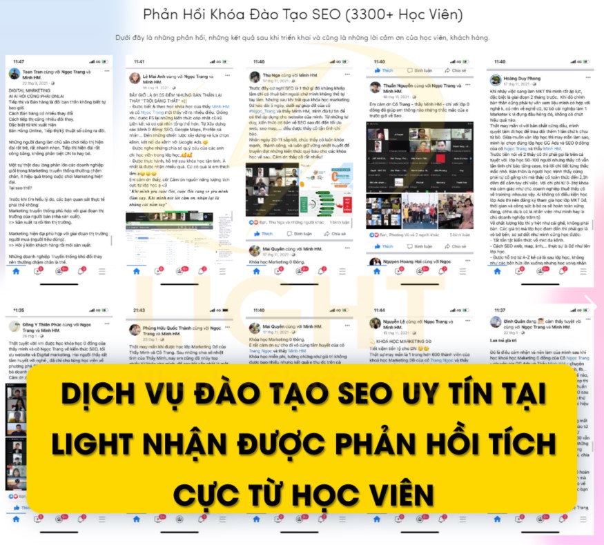 Học SEO uy tín tại LIGHT