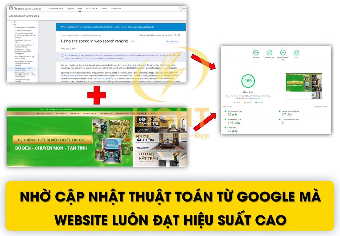 LIGHT thiết kế web Vĩnh Phúc chuẩn SEO