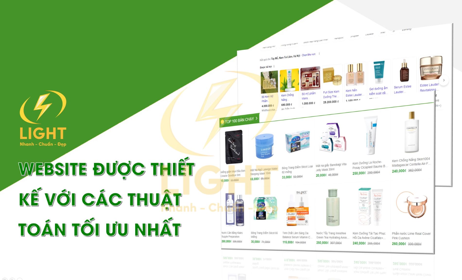 LIGHT hỗ trợ ngay khi bạn cần thiết kế Website chuẩn SEO