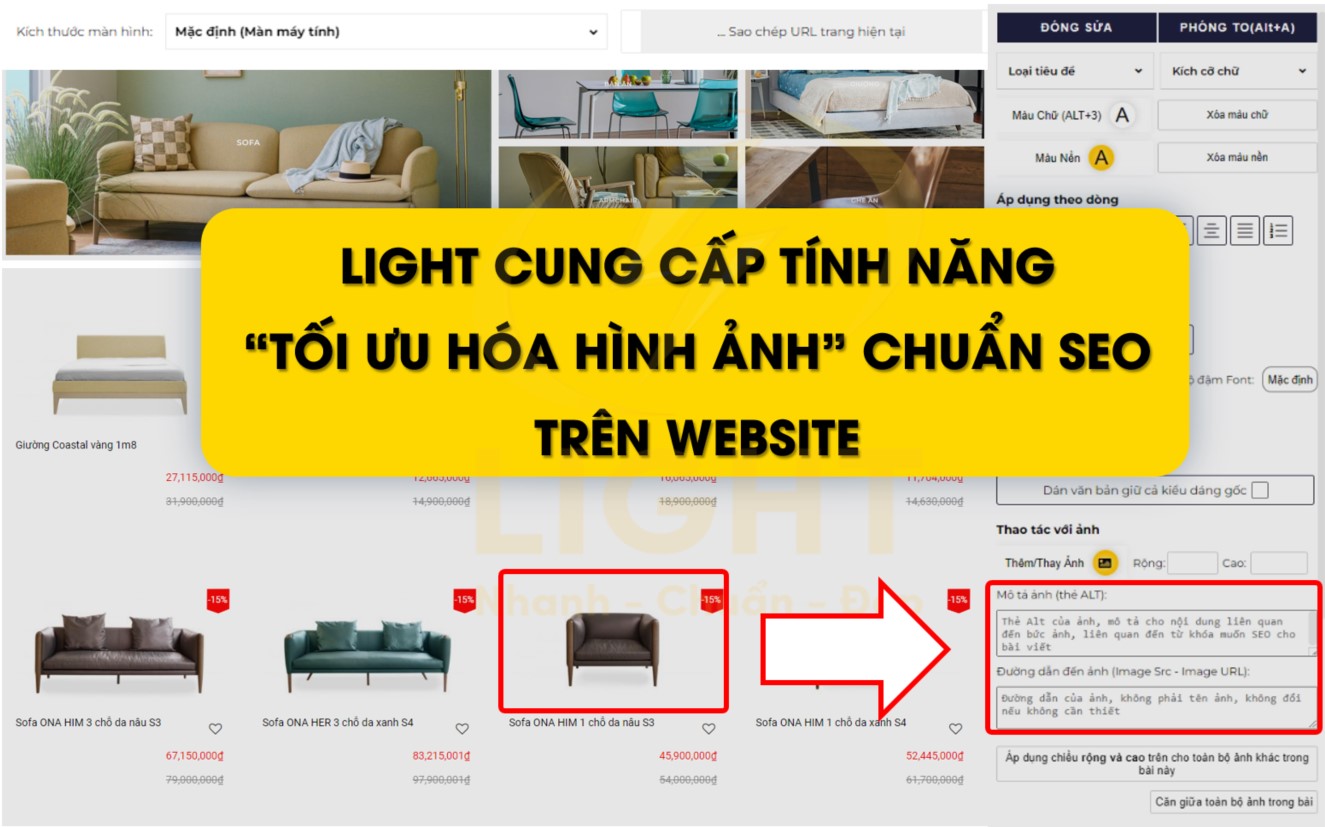 Web kiến trúc cần chuẩn SEO