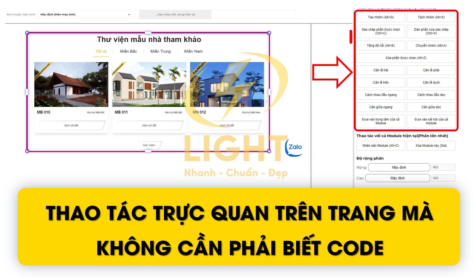 Ưu điểm khác biệt trong dịch vụ thiết kế web tại Vĩnh Phúc của LIGHT