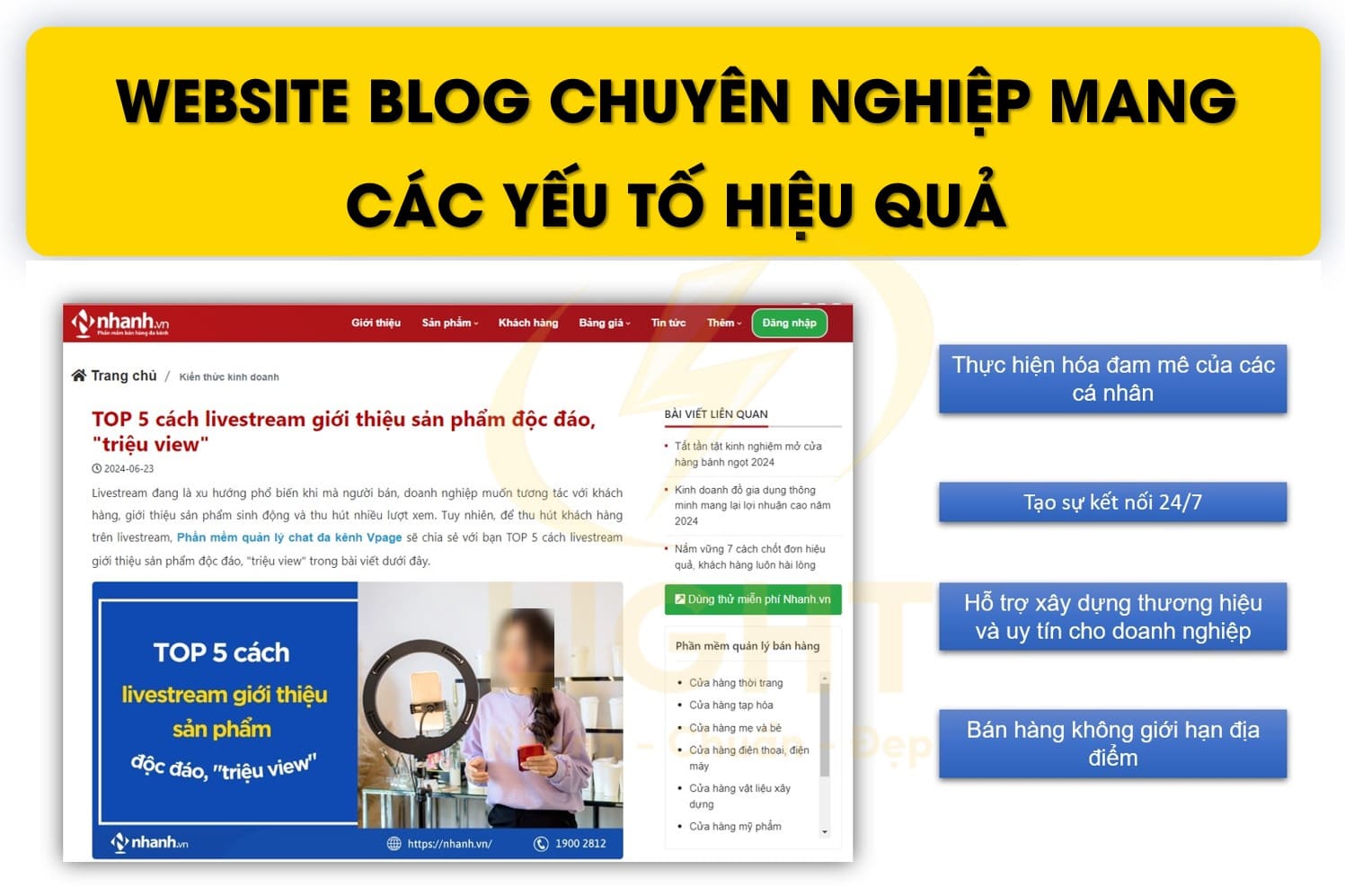 Web blog chuyên nghiệp