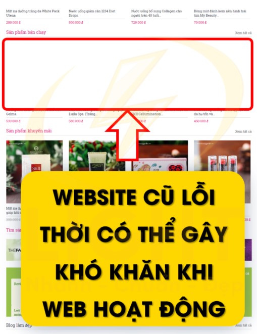 Thiết kế web bán mỹ phẩm sẽ gặp nhiều khó khăn nếu không biết cách