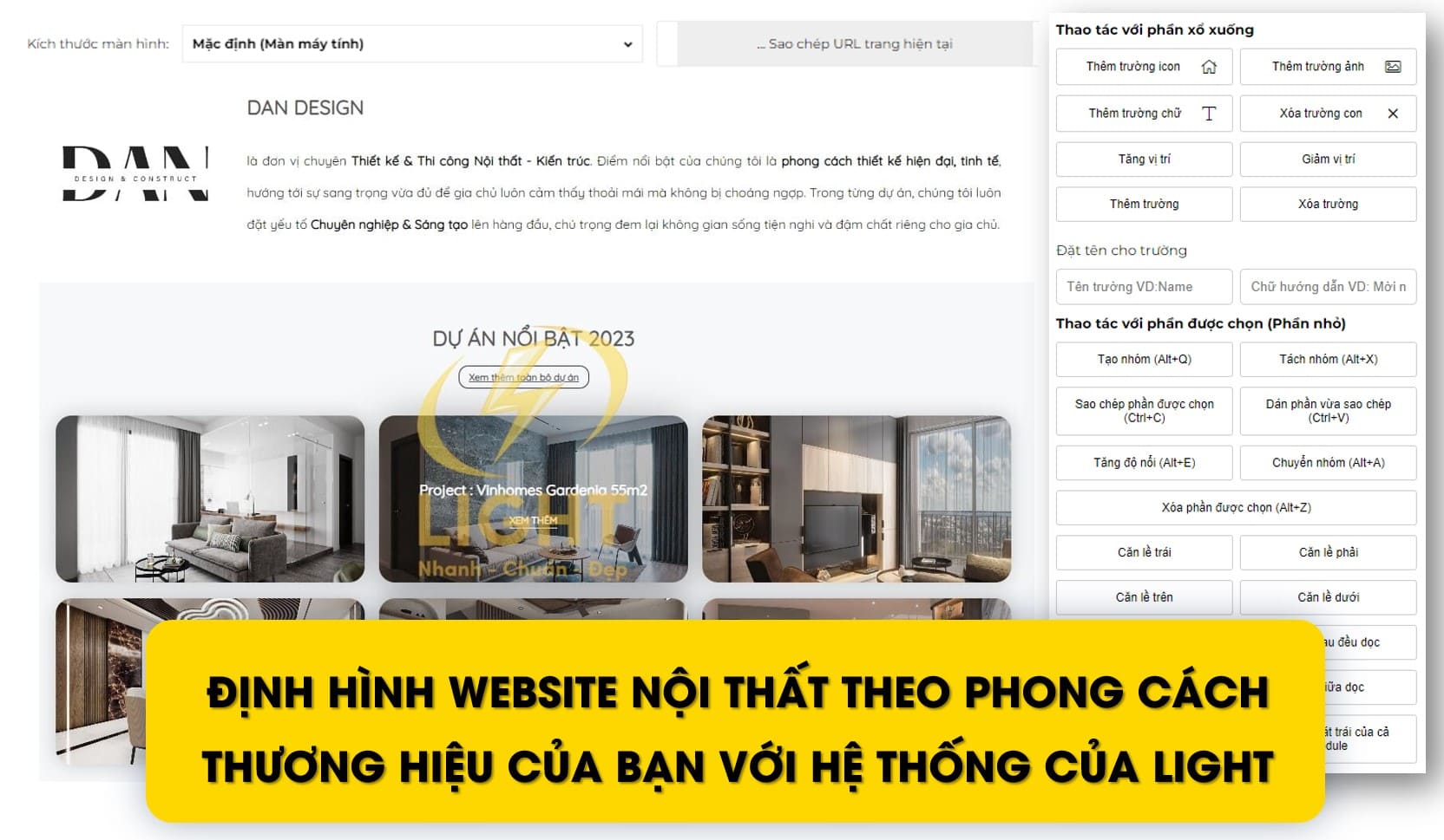 Định hình phong cách website nội thất đẹp và chuyên nghiệp