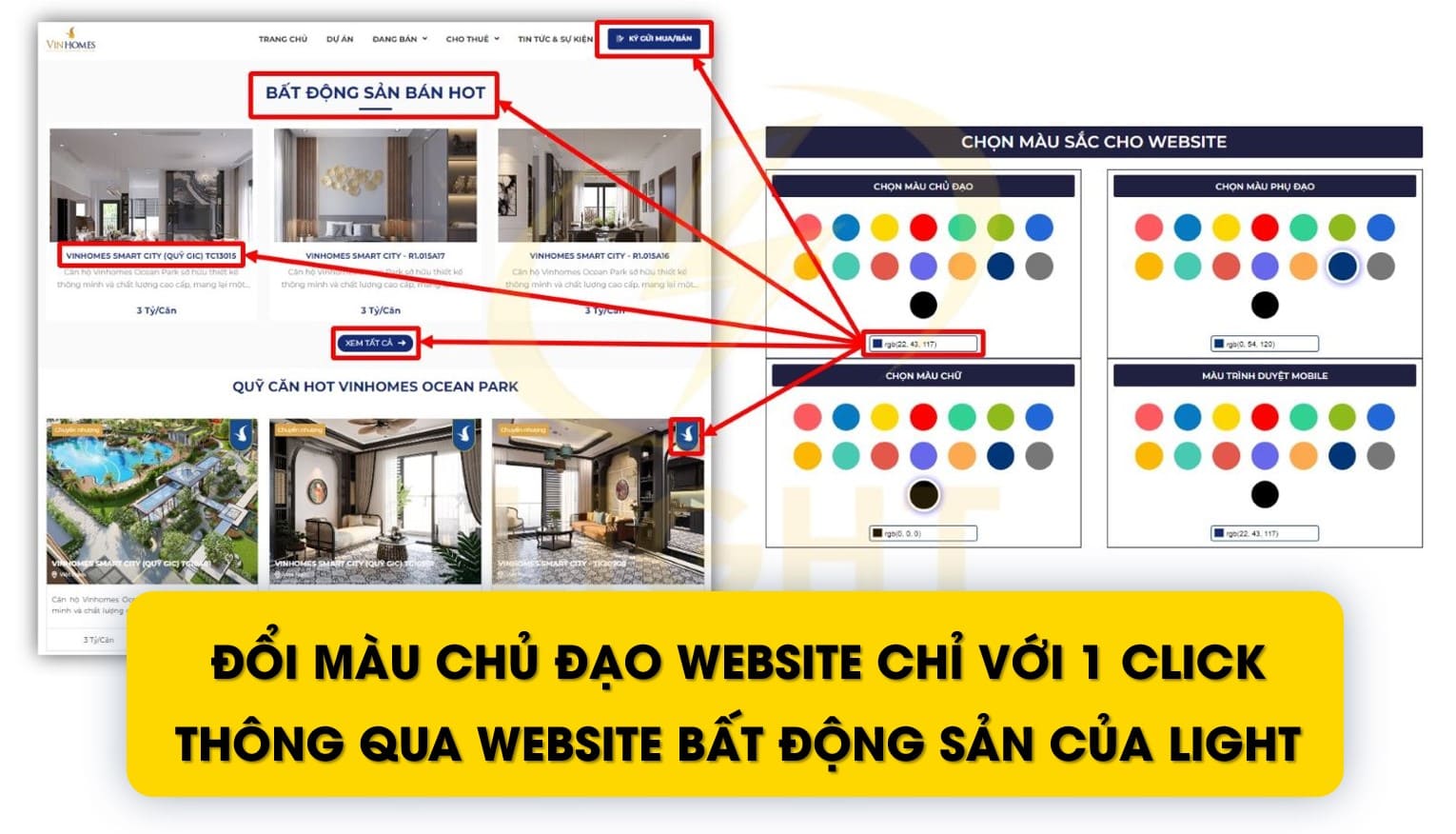 Những yếu tố tạo nên một web bất động sản đẹp