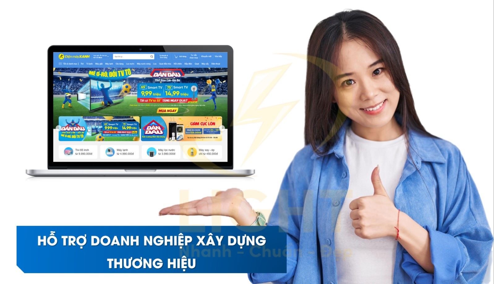 Hỗ trợ doanh nghiệp xây dựng thương hiệu