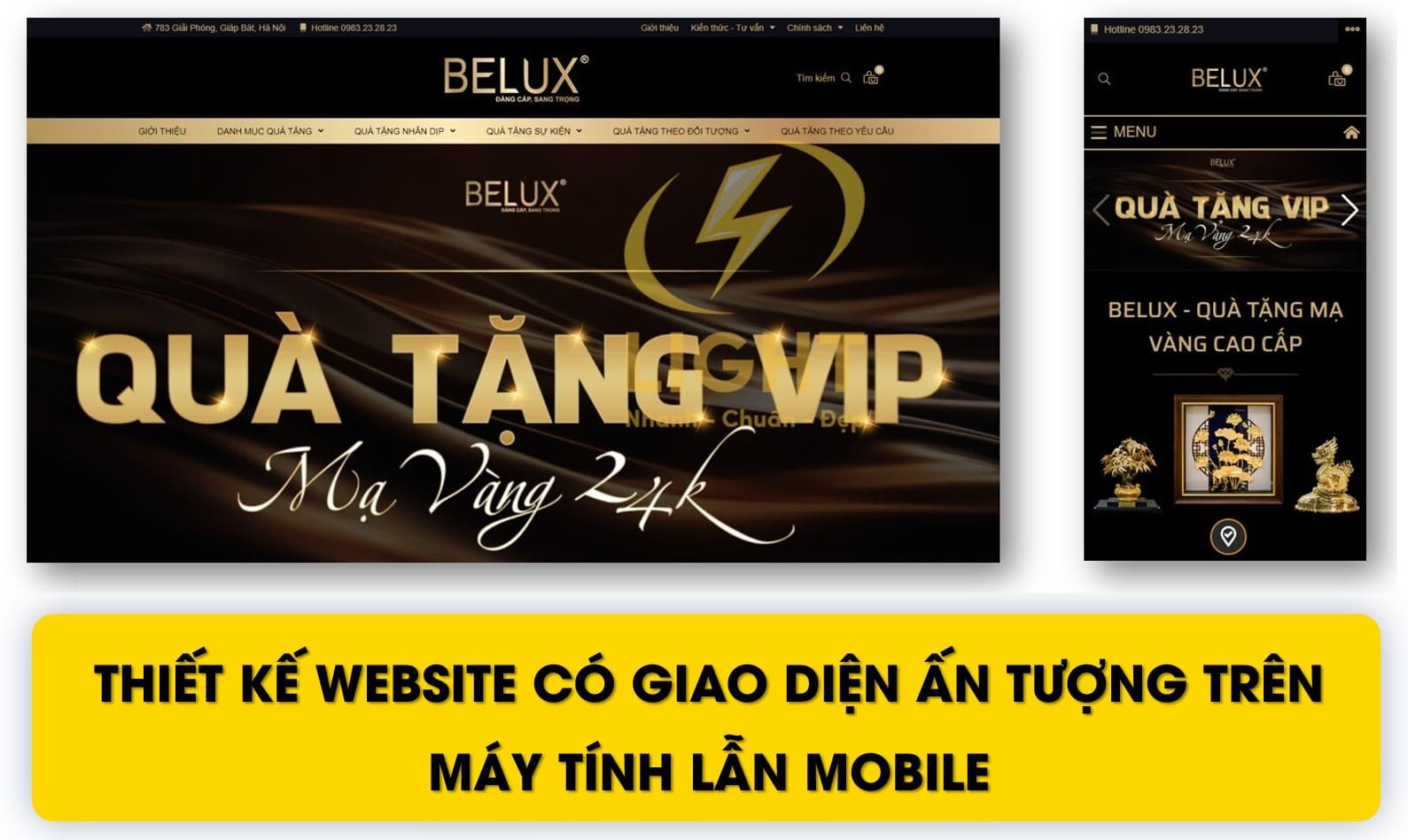 Website giao diện đẹp