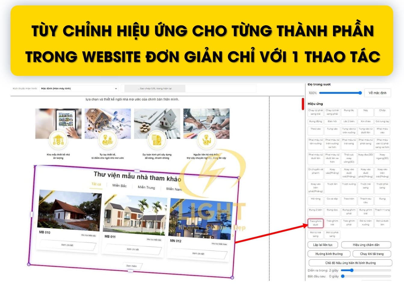 Điểm khác biệt mà LIGHT đem lại trong các dịch vụ thiết kế web xây dựng