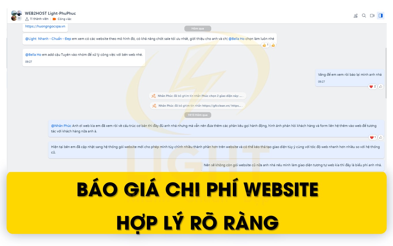 Đơn vị thiết kế web uy tín báo giá hợp lý