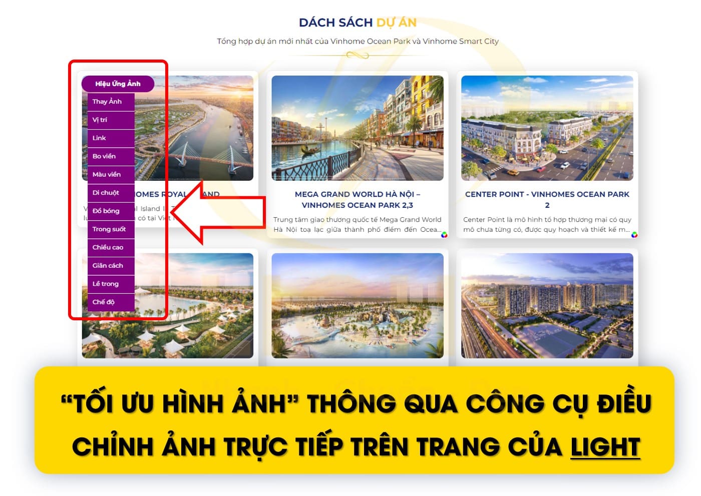 Hình ảnh trình bày chuyên nghiệp, sắc nét và thu hút