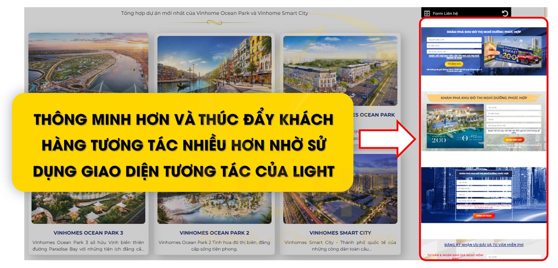 Thông minh hơn và thúc đẩy khách hàng tương tác nhiều hơn trên website