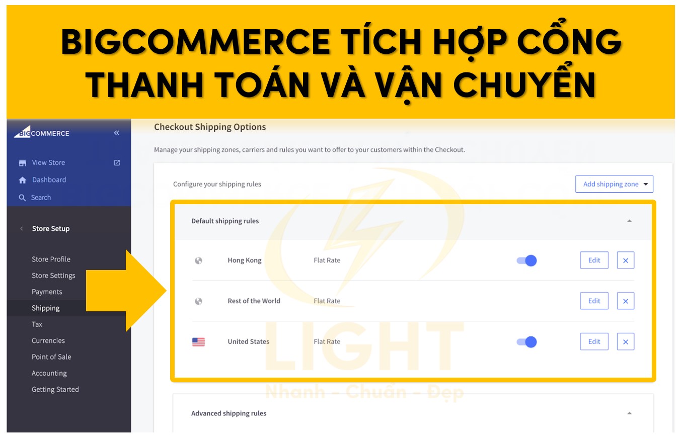 BigCommerce đơn giản hóa việc kết nối cổng thanh toán và vận chuyển