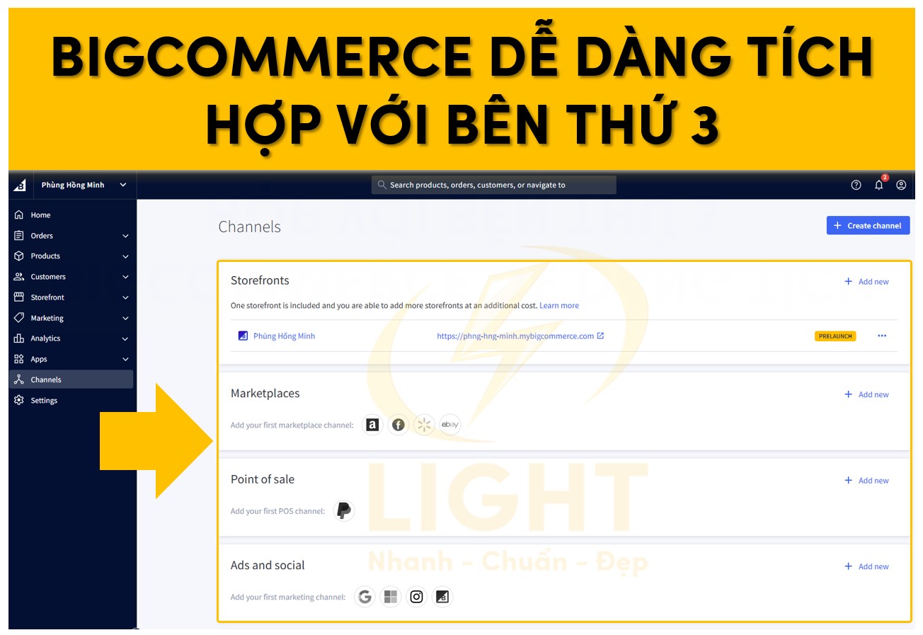 BigCommerce đơn giản hóa việc kết nối với bên thứ 3