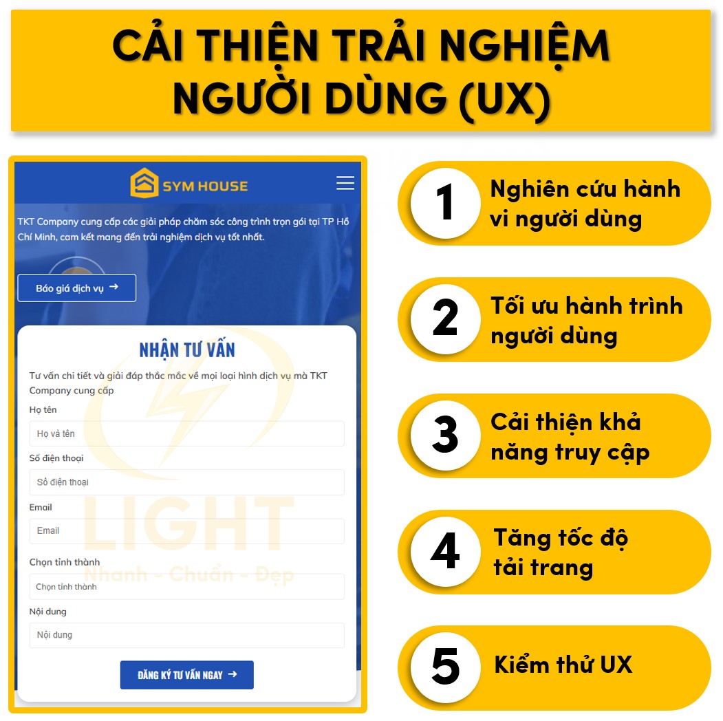 Tối ưu hóa trải nghiệm người dùng UX