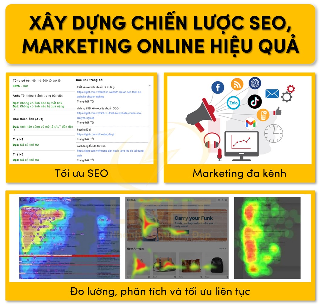 Xây dựng chiến lược SEO và tiếp thị trực tuyến hiệu quả