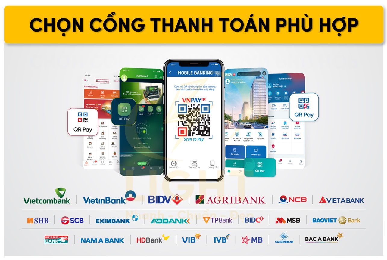 Lựa chọn cổng thanh toán phù hợp