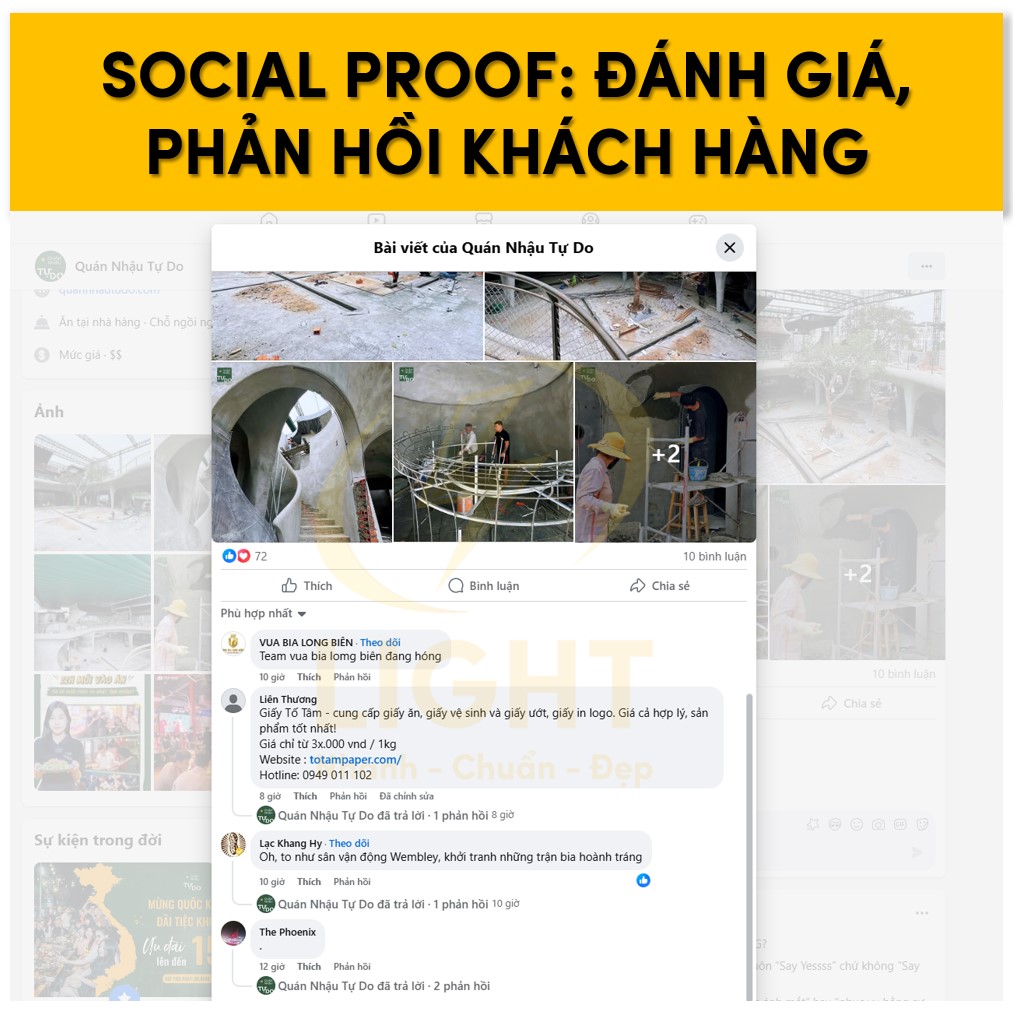 Sử dụng bằng chứng mạng xã hội