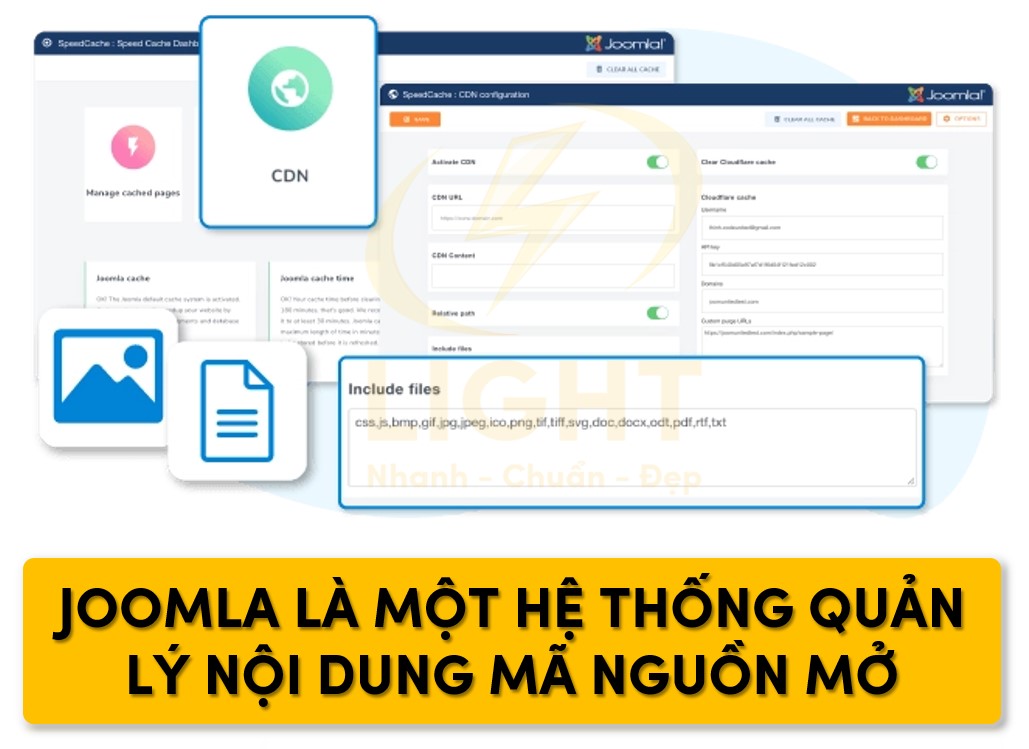 Joomla là hệ thống quản lý nội dung trang web sử dụng mã nguồn mở