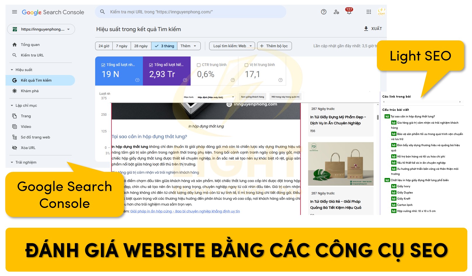 Đánh giá website chuẩn SEO  bằng cách công cụ SEO khác nhau