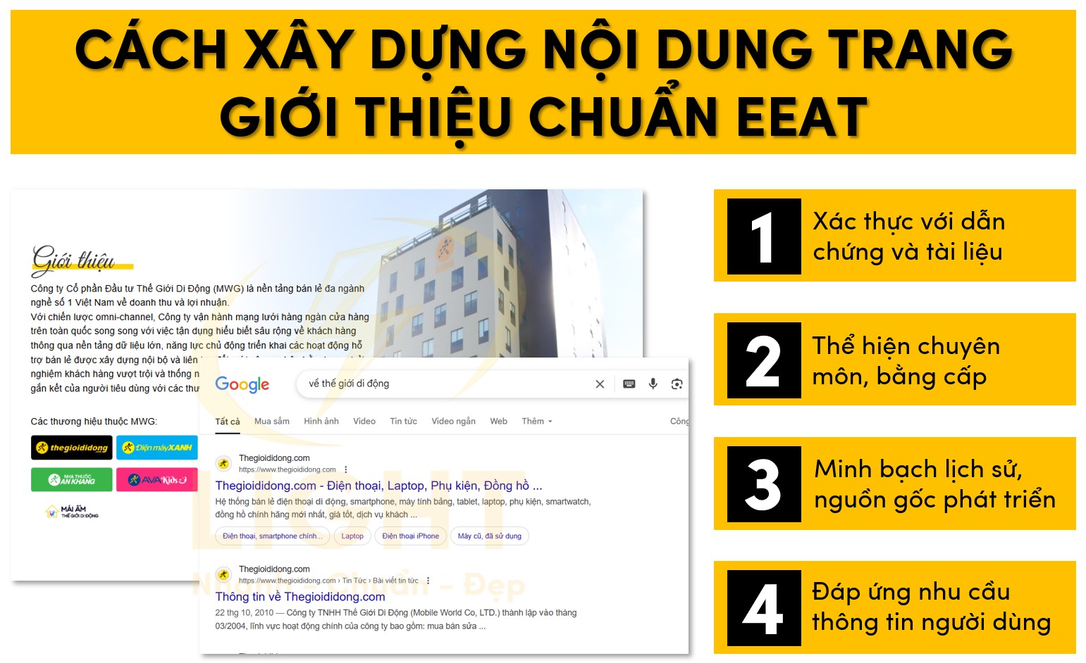 Cách tạo nội dung trang giới thiệu chuẩn EEAT