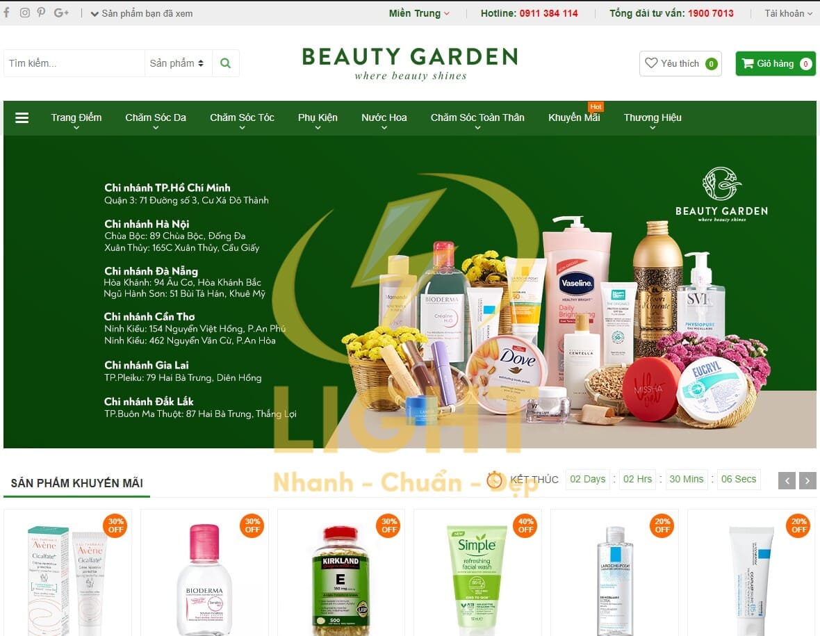 Các dịch vụ, sản phẩm kinh doanh tại Đà Nẵng đều có nhu cầu thiết web Đà Nẵng
