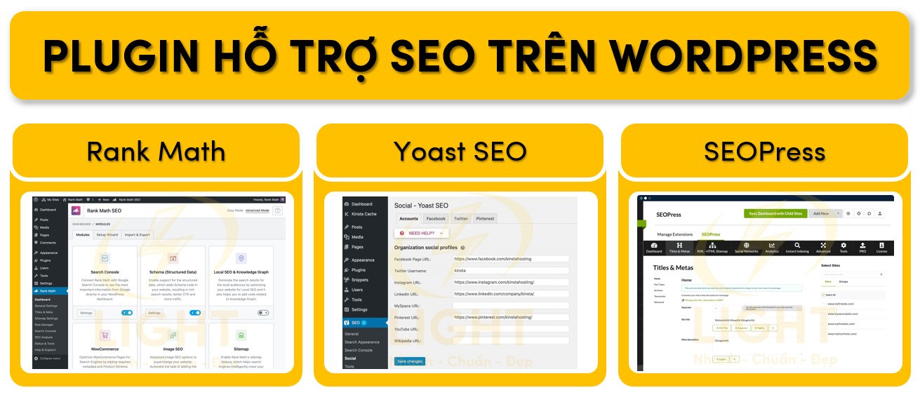 Plugin hỗ trợ SEO của Wordpress