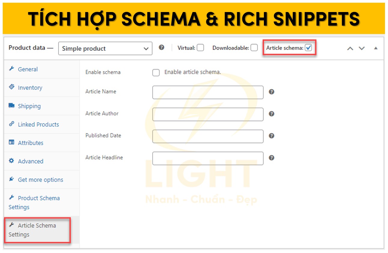 Tối ưu Schema và Rich Snippets