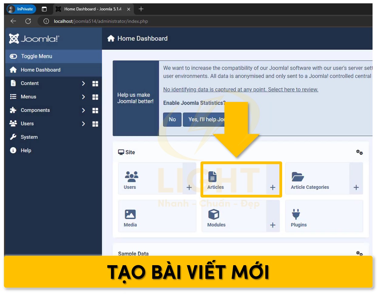 Thêm bài viết mới