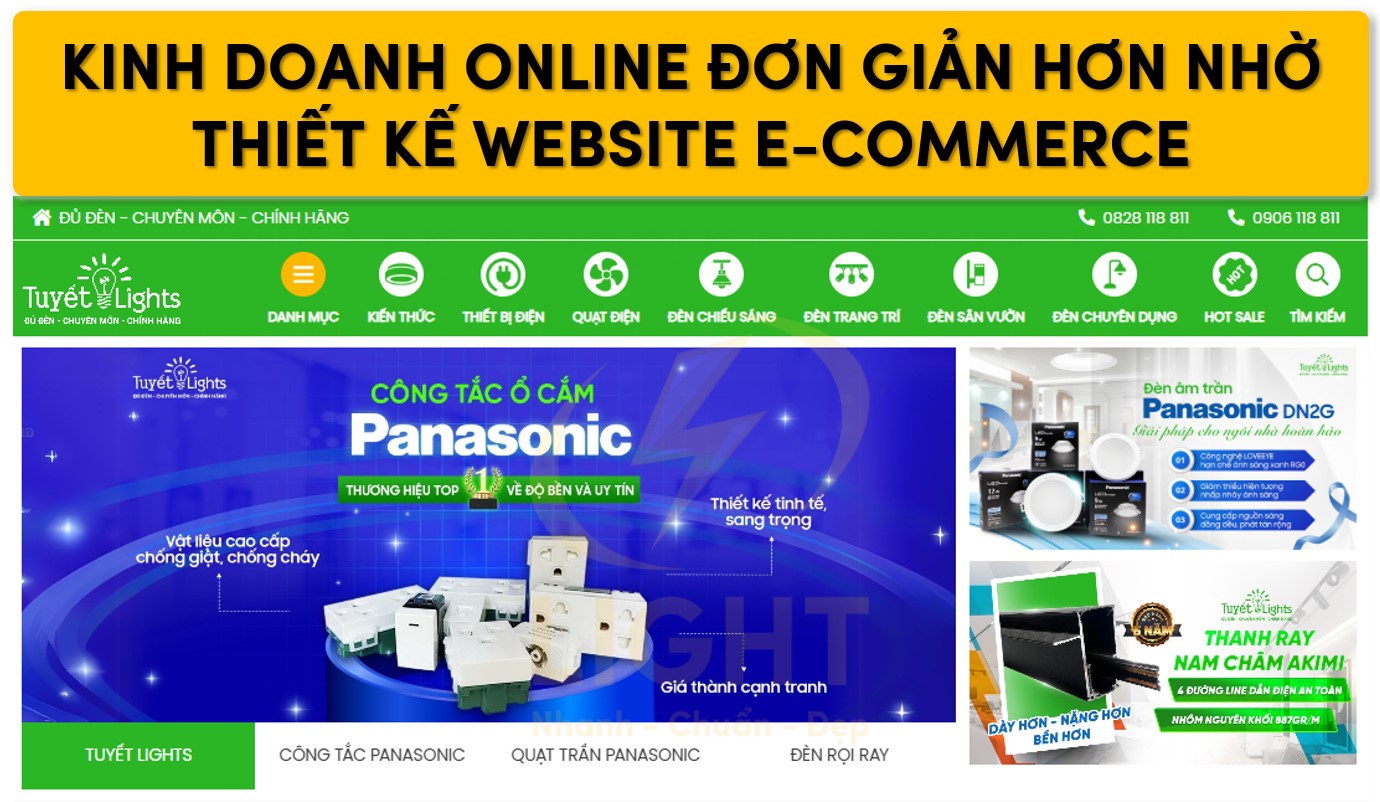 Thiết kế website thương mại điện tử giúp kinh doanh online trở nên đơn giản hơn