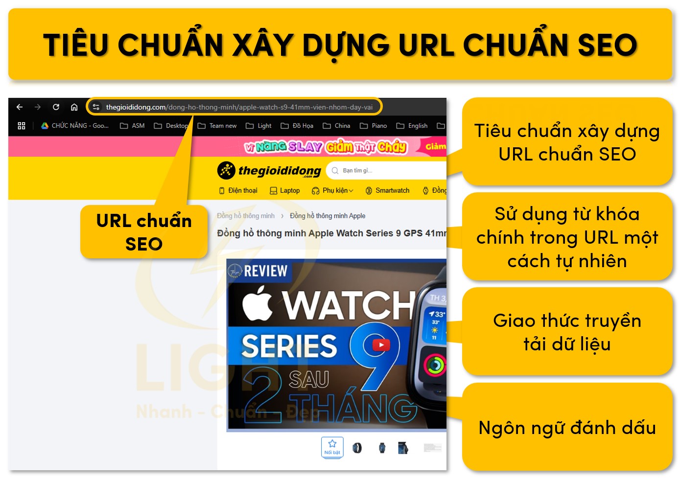 Tiêu chuẩn để xây dựng một liên kết chuẩn SEO