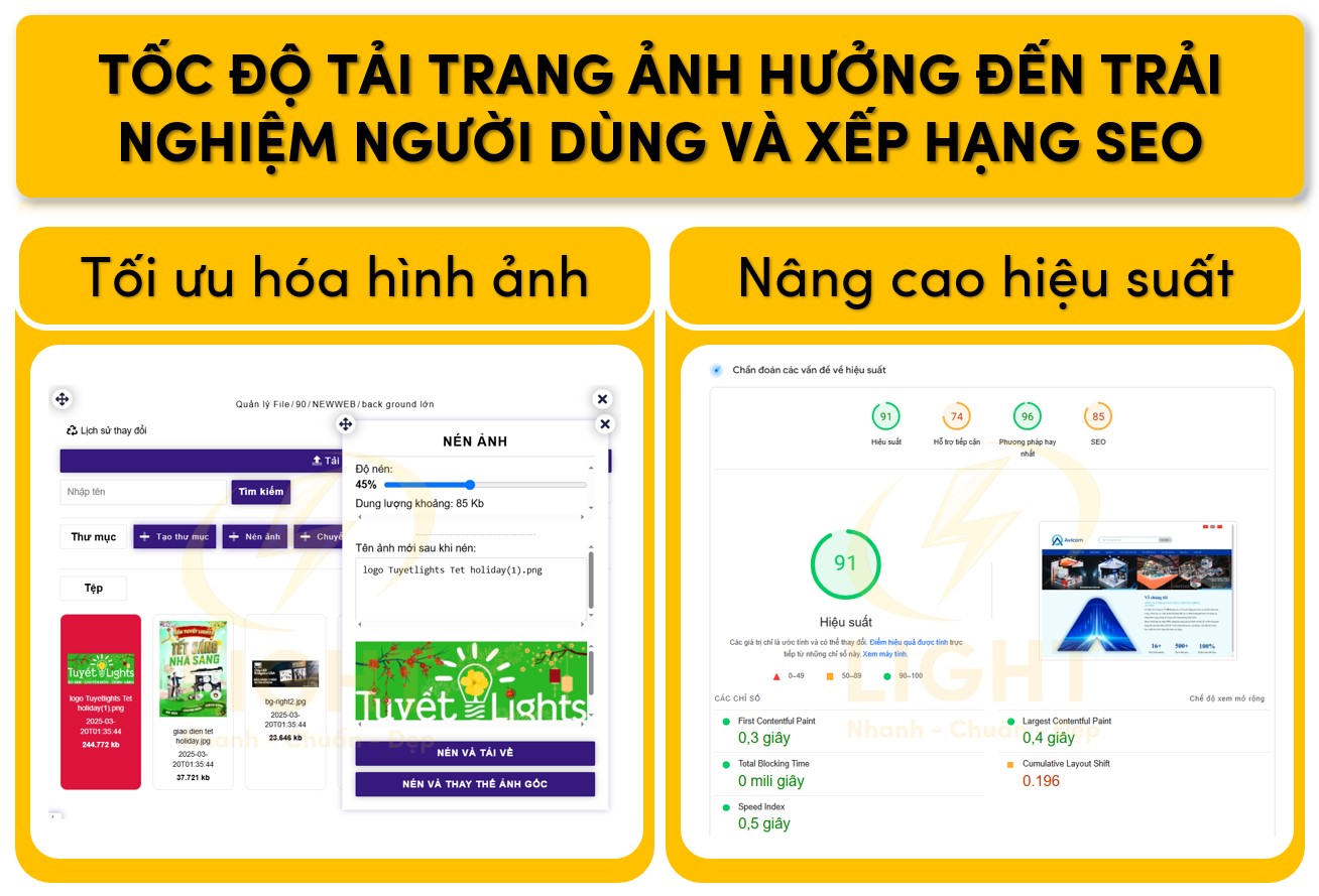Tối ưu tốc độ tải trang để cải thiện người dùng và xếp hạng SEO