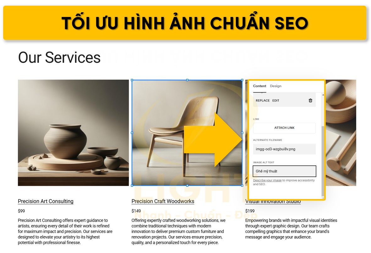 Tối ưu hình ảnh chuẩn SEO