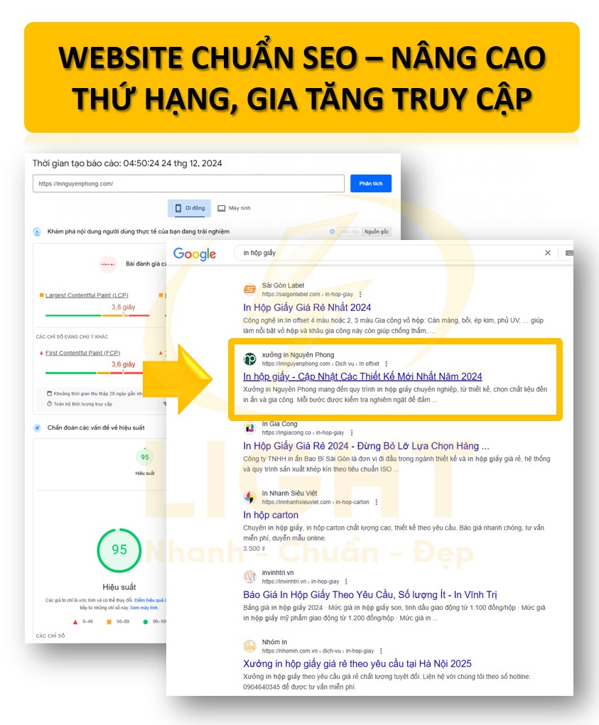 Dịch Vụ Thiết Kế Website Chuyên Nghiệp - Chuẩn SEO - Tăng Hiệu Quả Kinh Doanh