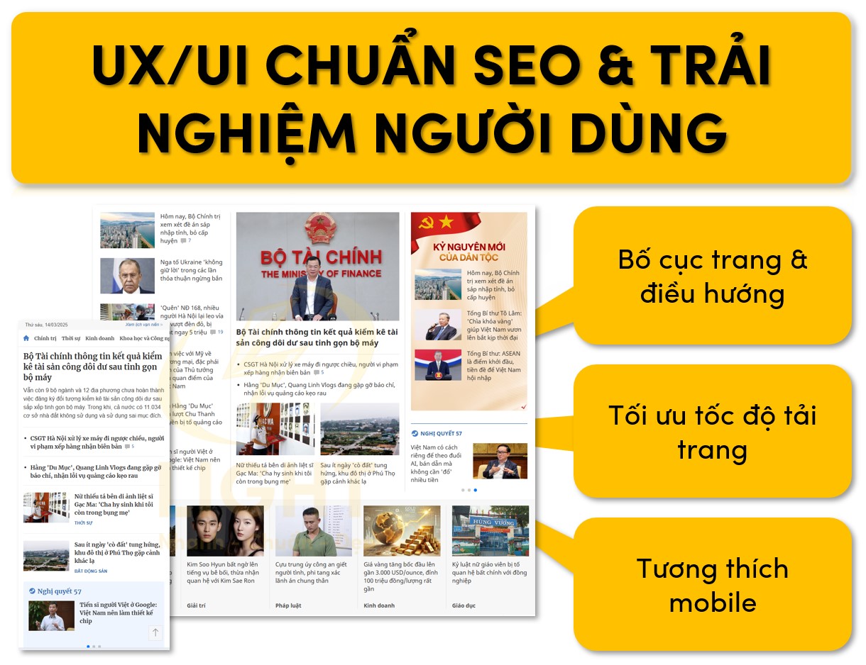 Tối ưu UI/UX của website để tăng trải nghiệm người dùng