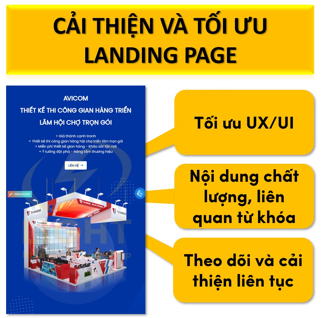 Cải thiện landing page