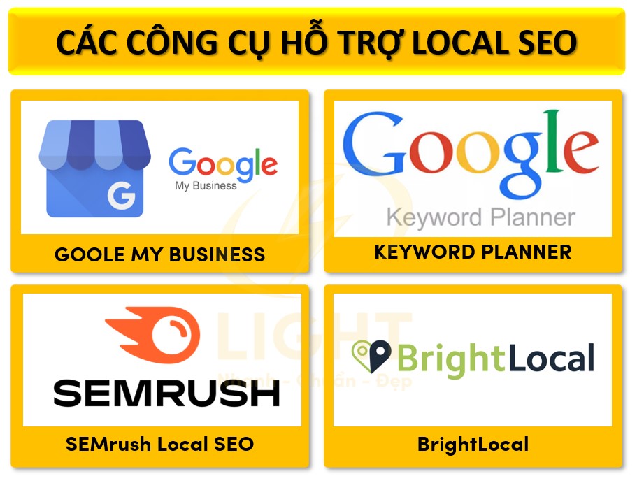 Các công cụ hỗ trợ Local SEO