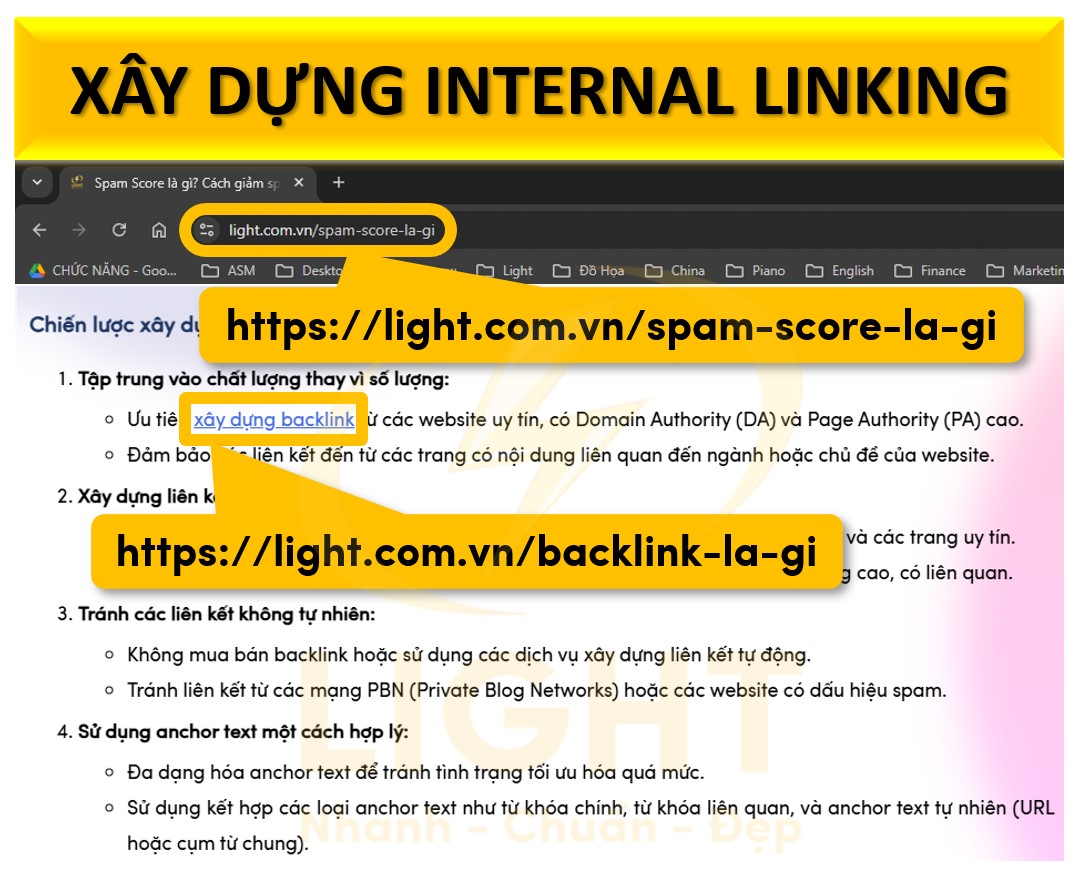 Xây Dựng Internal Linking