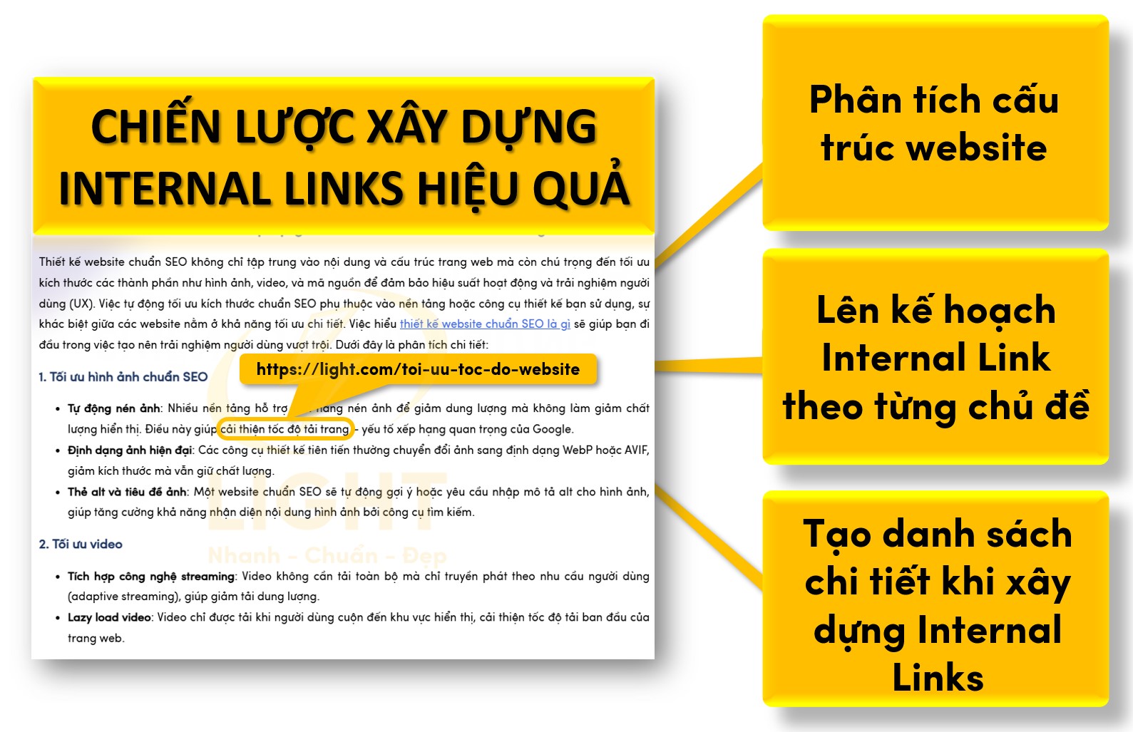 Chiến lược xây dựng Internal Links hiệu quả