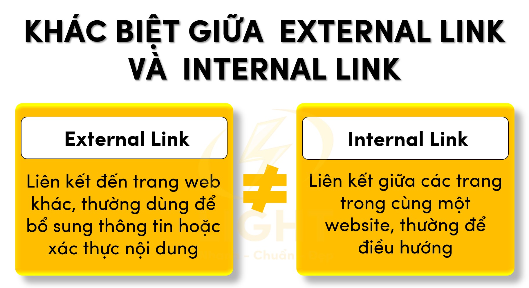 So sánh External Link và Internal Link