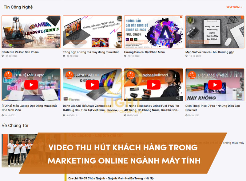 Tự động hóa tiếp thị cho việc marketing online ngành máy tính