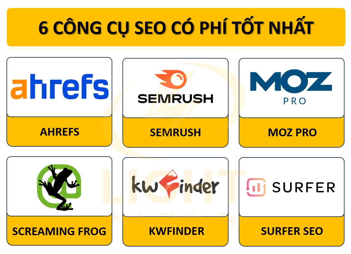 6 Công cụ SEO có phí tốt nhất